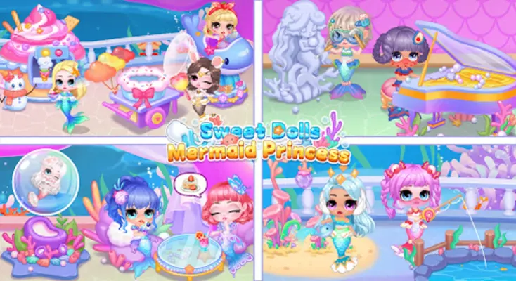 Sweet Dolls：Mermaid Princess android App screenshot 4